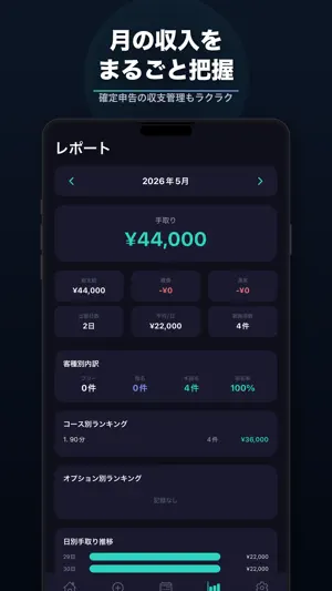 セラピスト給料メモ screenshot 3