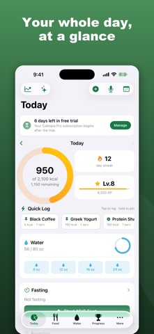 Caltopia: Calorie Tracker Screenshot 1 of 7