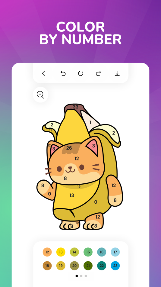 #1. Meownite Art: Color by Number (iOS) 由: Denis Batishchev