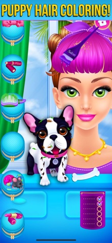 Hair Salon Makeover Games iPhone screenshot