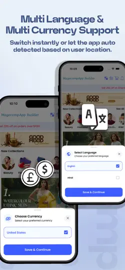 Capture d'écran de Mobile App Builder For Shopify sur iPhone 6
