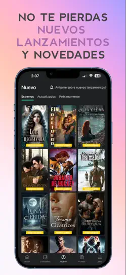 Captura de pantalla de GALATEA: Novels & Audiobooks en iPhone 5