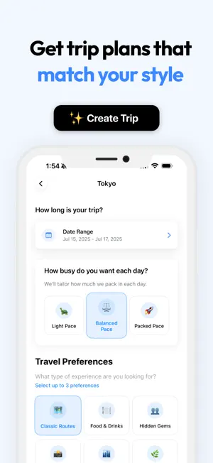 Itinerary Planner - Wanderjoy screenshot 3