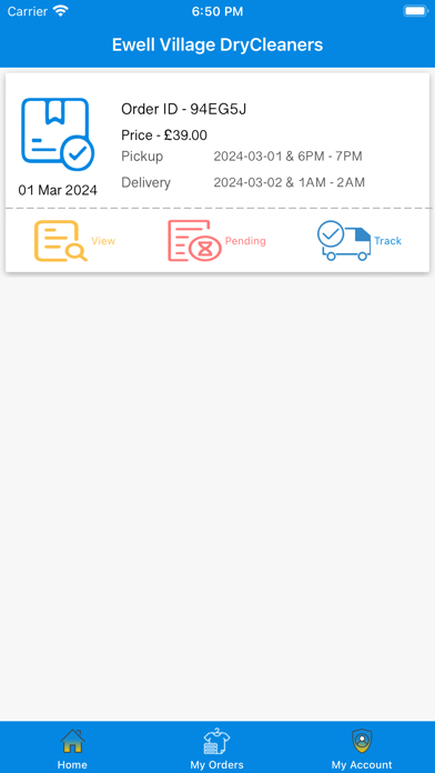 Ewell Village DryCleaners Screenshot