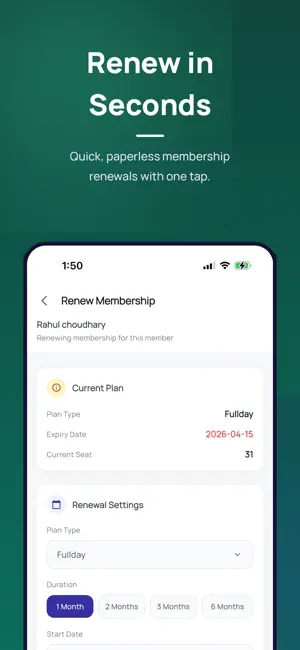 SeatWise - Library Manager screenshot 4