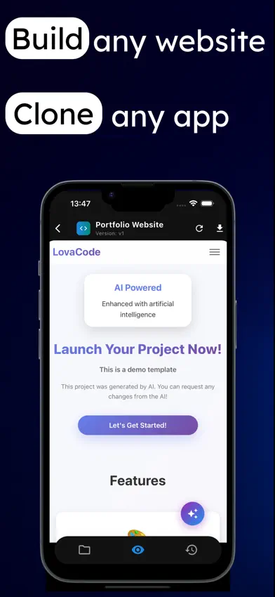 Lovacode Build with Vibe code screenshot 3