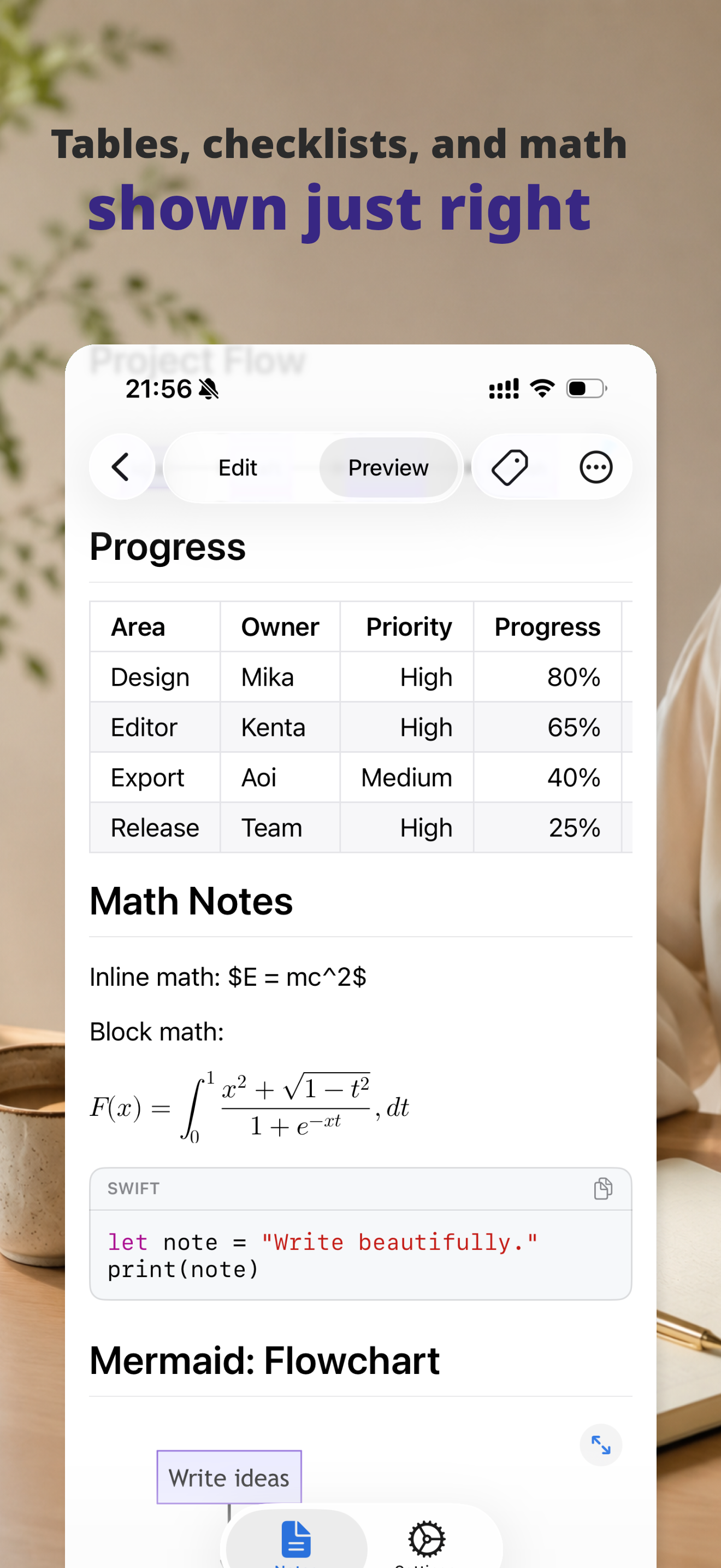 MarkPad – Markdown Editor screenshot 4