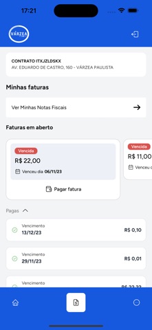 Varzeanet - Central do Cliente screenshot