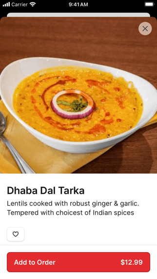 The Yellow Chilli of Georgia iPhone screenshot 3 - Food & Drink app