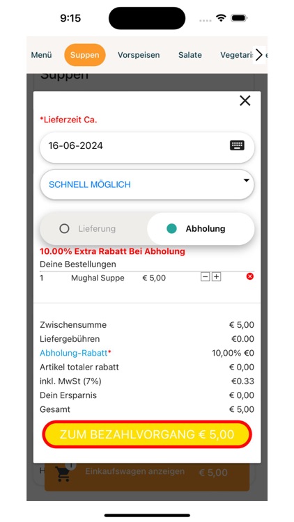 Namaste Restaurant Iserlohn screenshot-3
