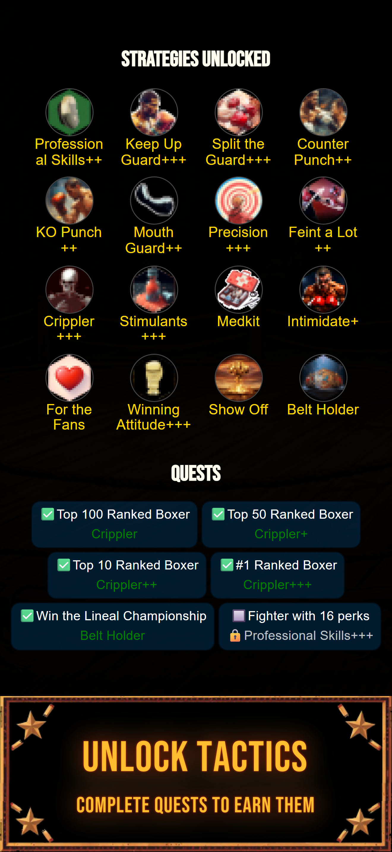 Turn Based Boxing: Tactics screenshot 9