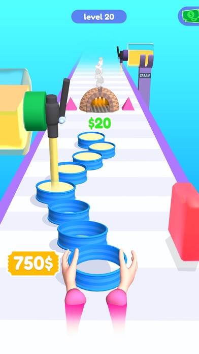 Screenshot #3 pour Bakery Stack Cooking Games