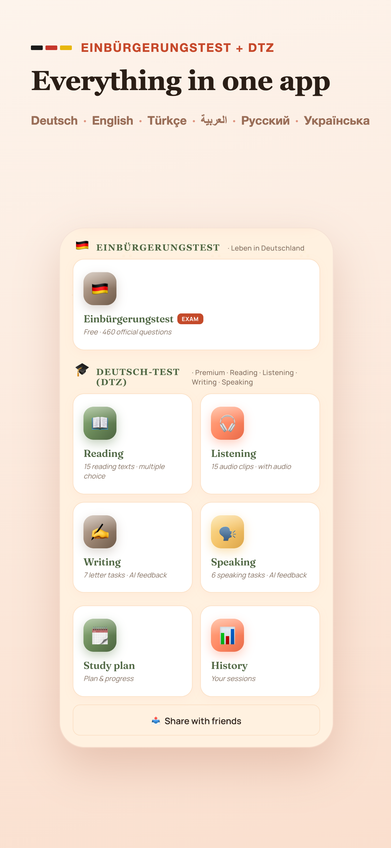 German Citizenship Test & DTZ screenshot 5
