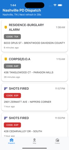Music City Alert screenshot