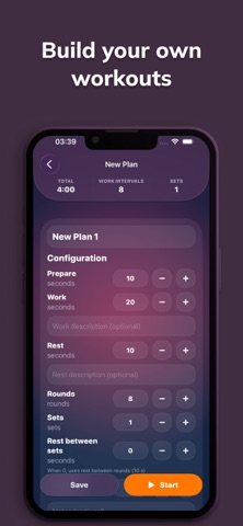 PulseTabata – HIIT Timer Screenshot 4 of 4