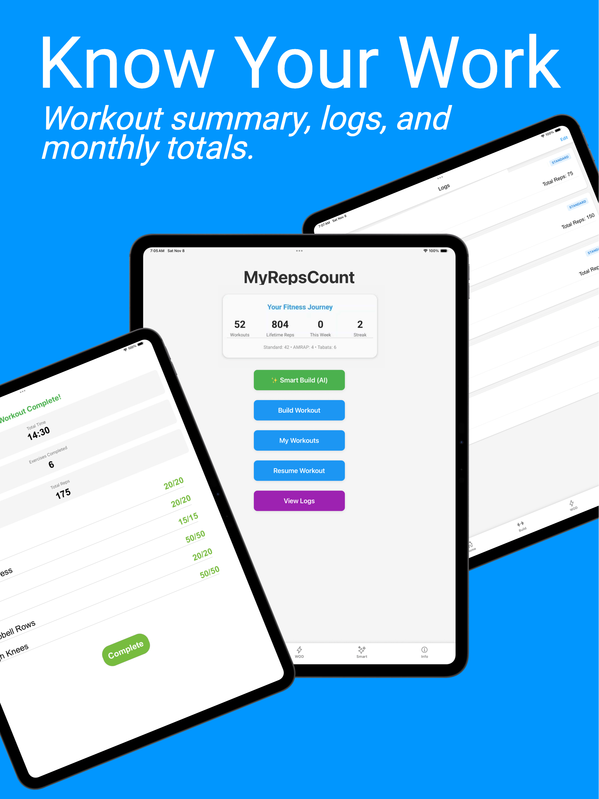MyRepsCount - Auto Rep Counter screenshot 13