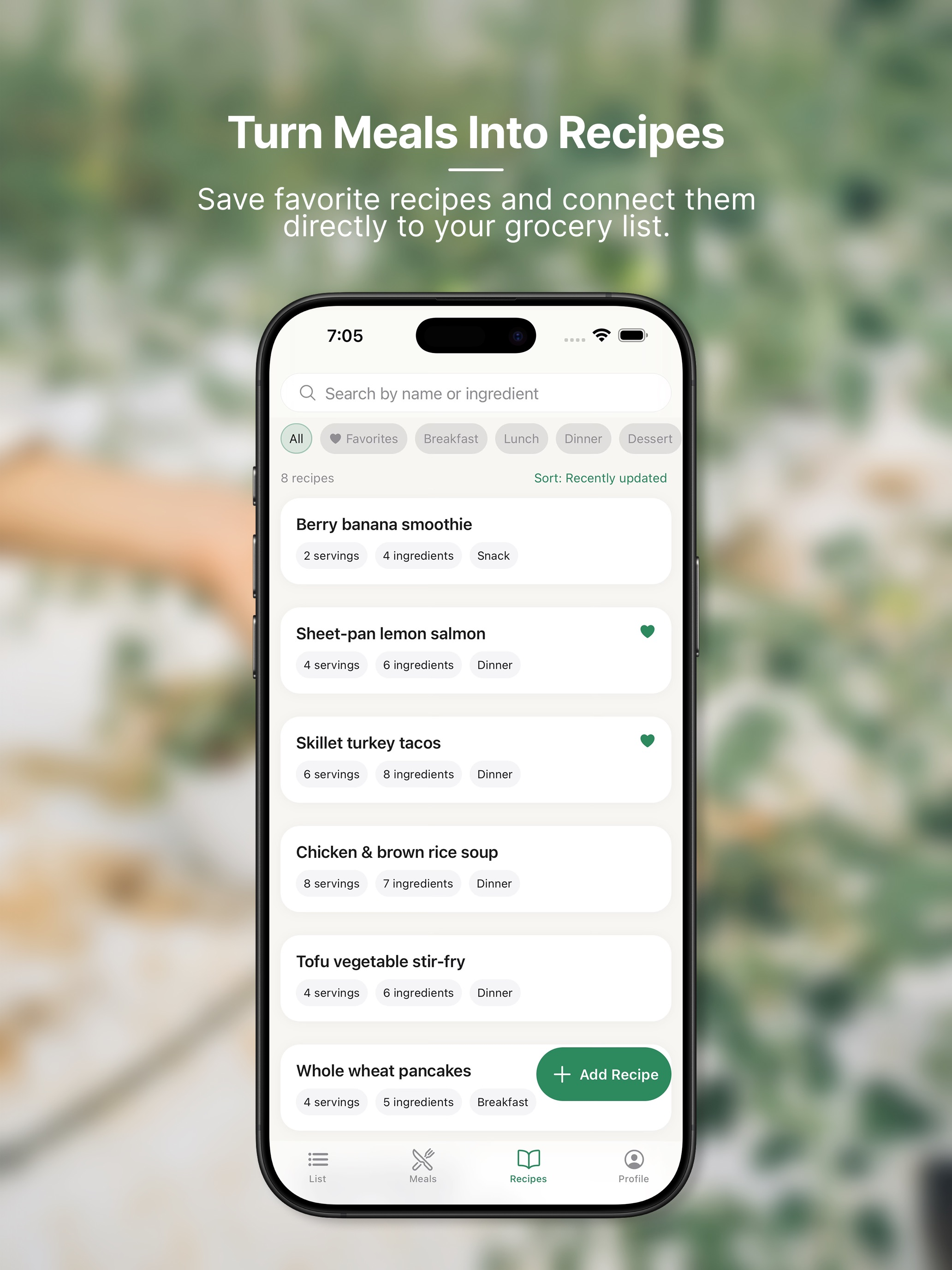 Listio: Grocery List Planner