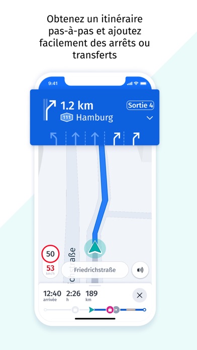 Screenshot #3 pour HERE WeGo Cartes et Navigation