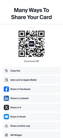 DBC: Digital Business Card Screenshot 4 of 6