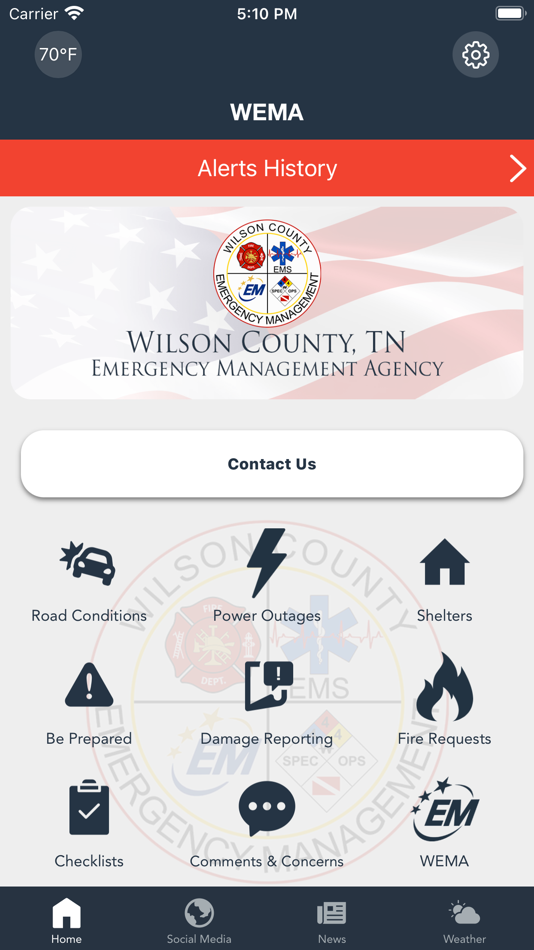 #1. Wilson County EMA (iOS) 由: Wilson County Emergency Management Agency