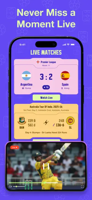 Yalla Live Football screenshot 3