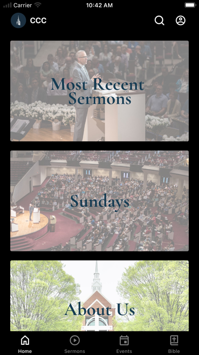 Christ Covenant Church Screenshot