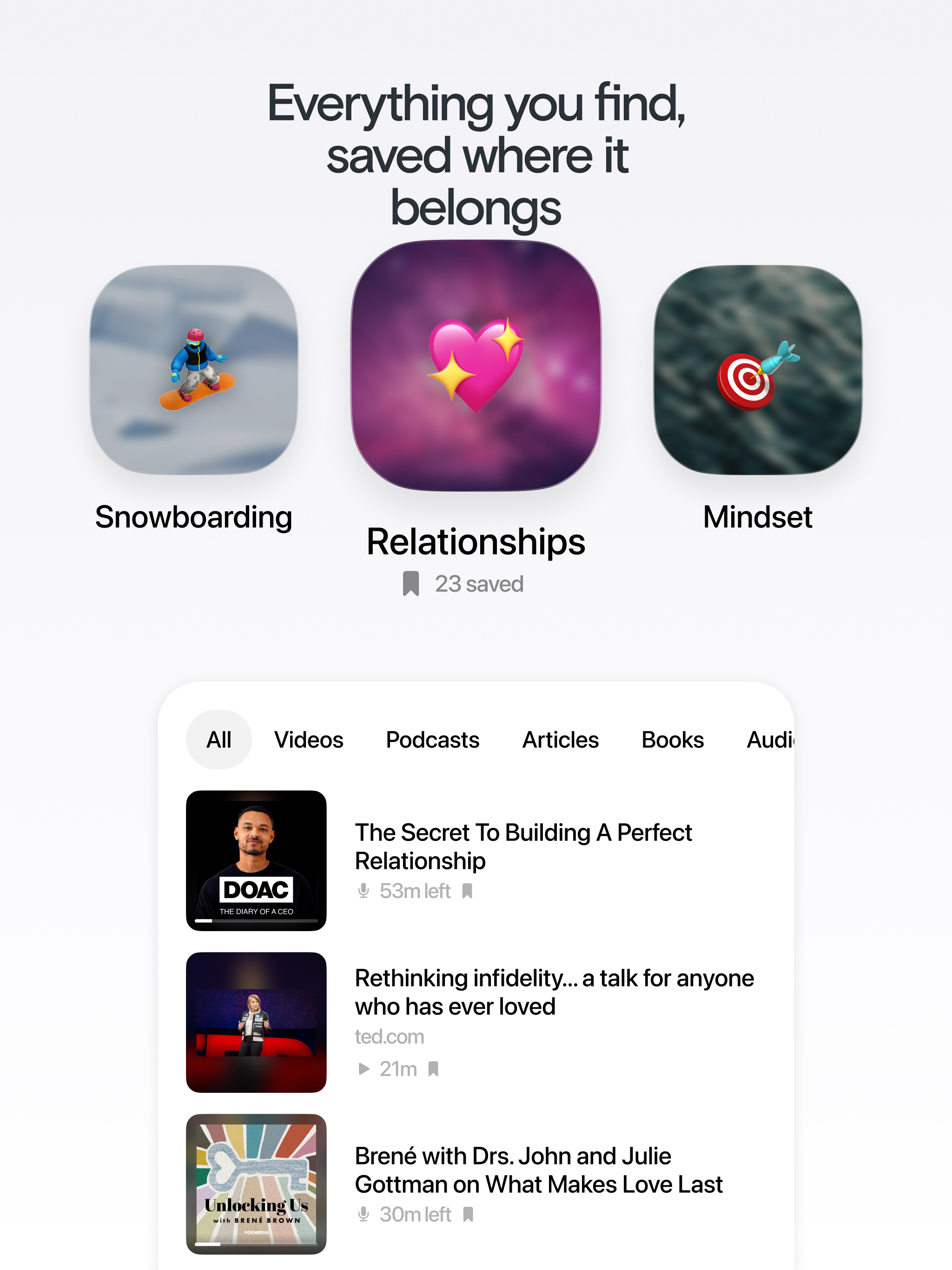 Thoughtful: Design Your Feeds