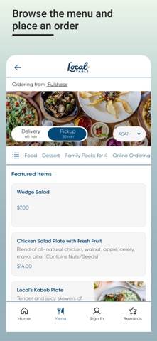 Local Table App Screenshot 2 of 4