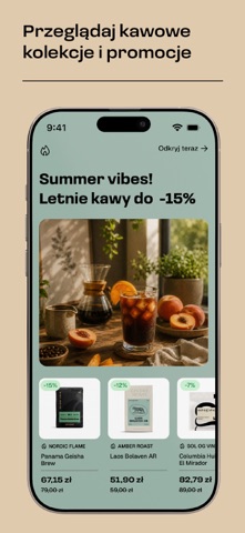 Kaffy: świeża kawa z palarni screenshot