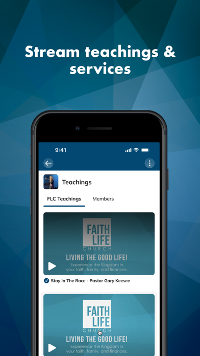 Faith Life Connect iPhone screenshot 8 - Social Networking app
