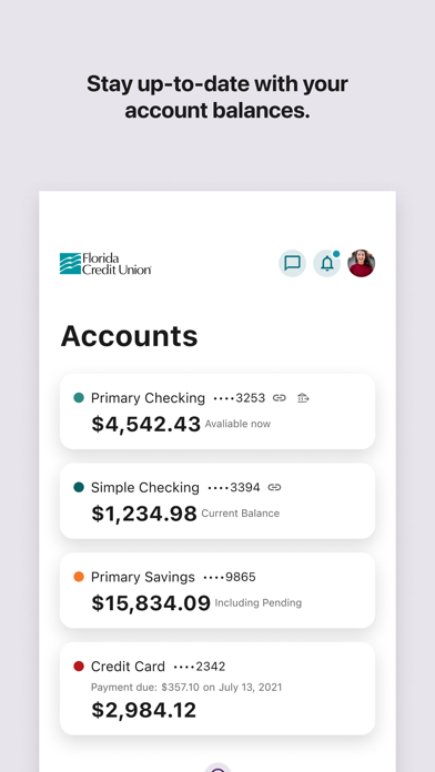 Screenshot 3 of FCU Mobile Banking App