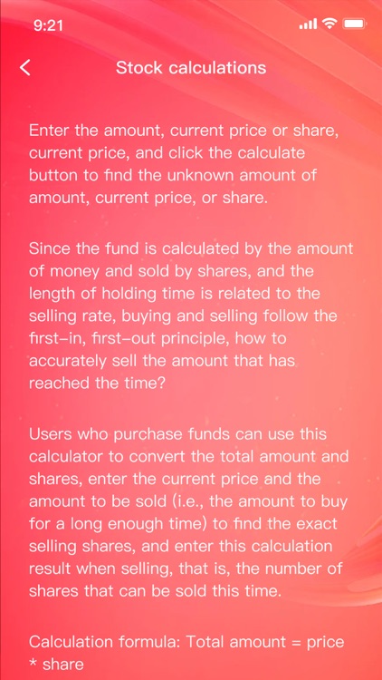 Share conversion calculator screenshot-3