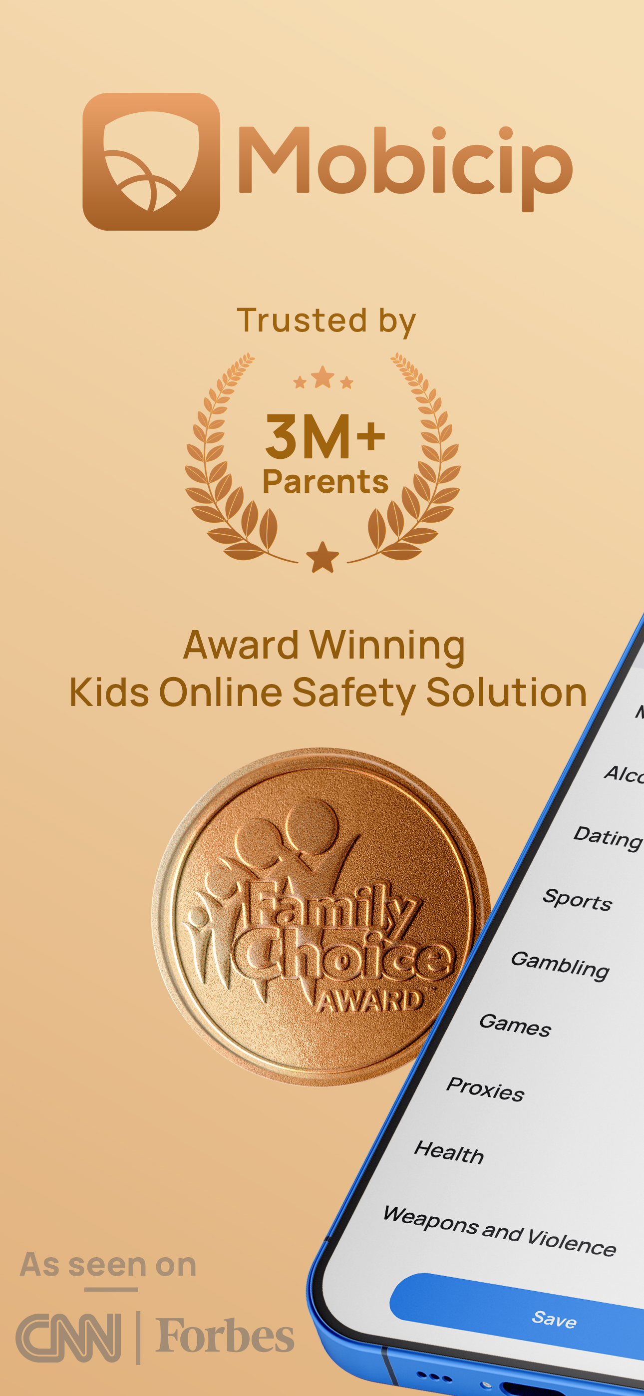 Parental Control App: Mobicip