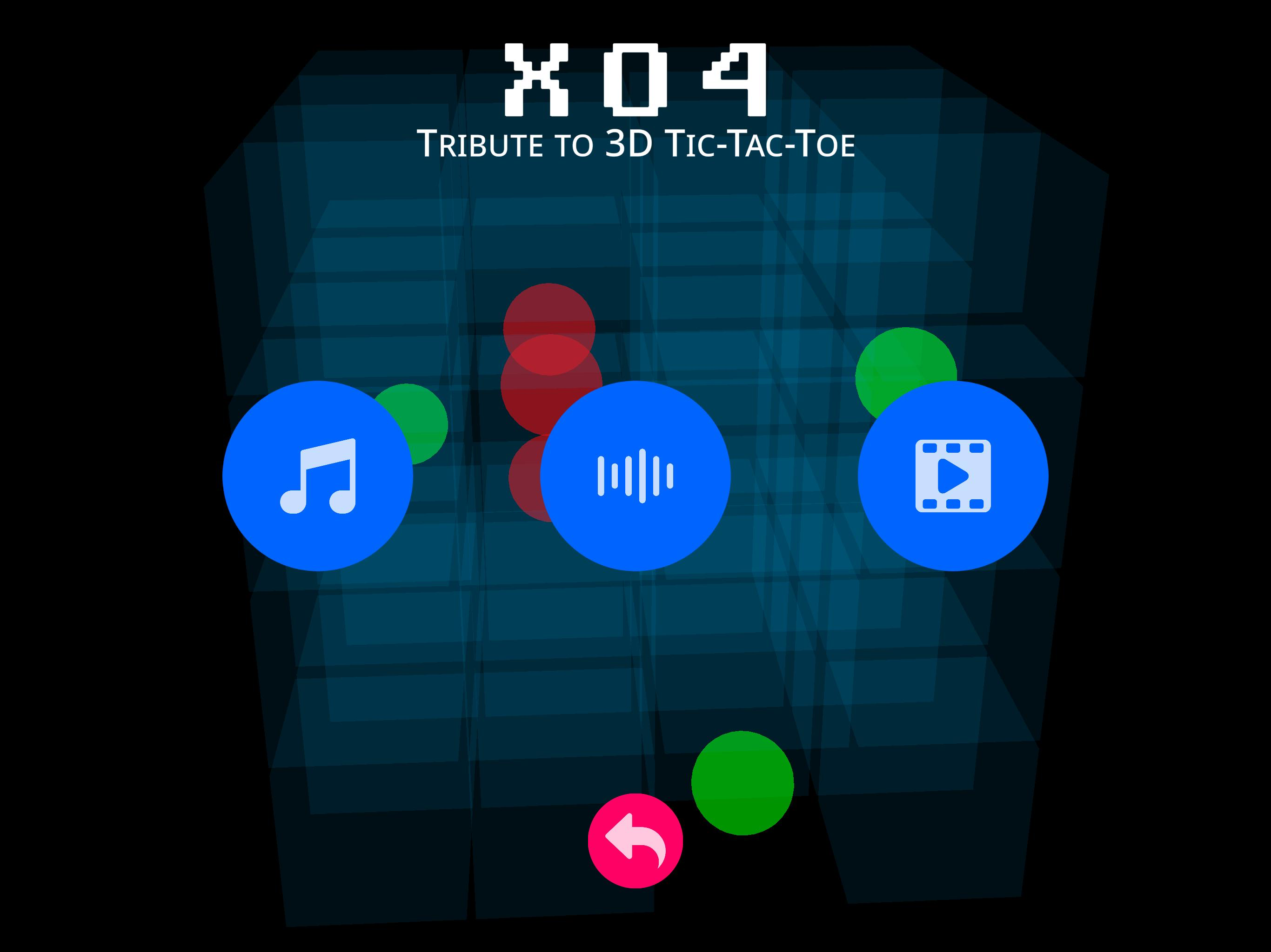 XO4: 3D-Tic-Tac-Toe