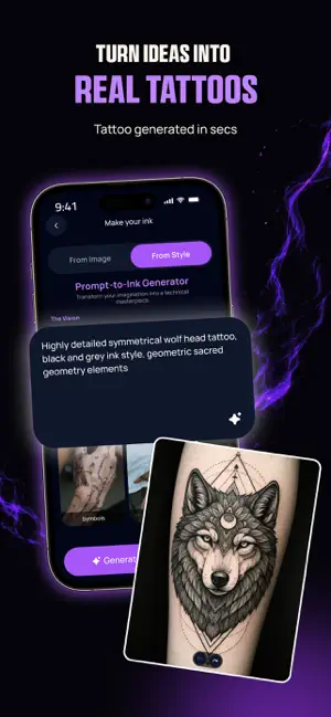 AI Tatto Design: Font, Stencil screenshot 2