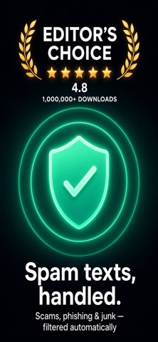 Spam Text Blocker & Filter iPhone screenshot
