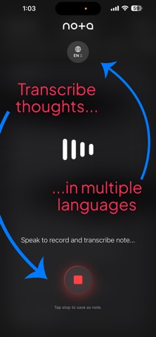 Nota: AI Notes & Voice Screenshot 3 of 9