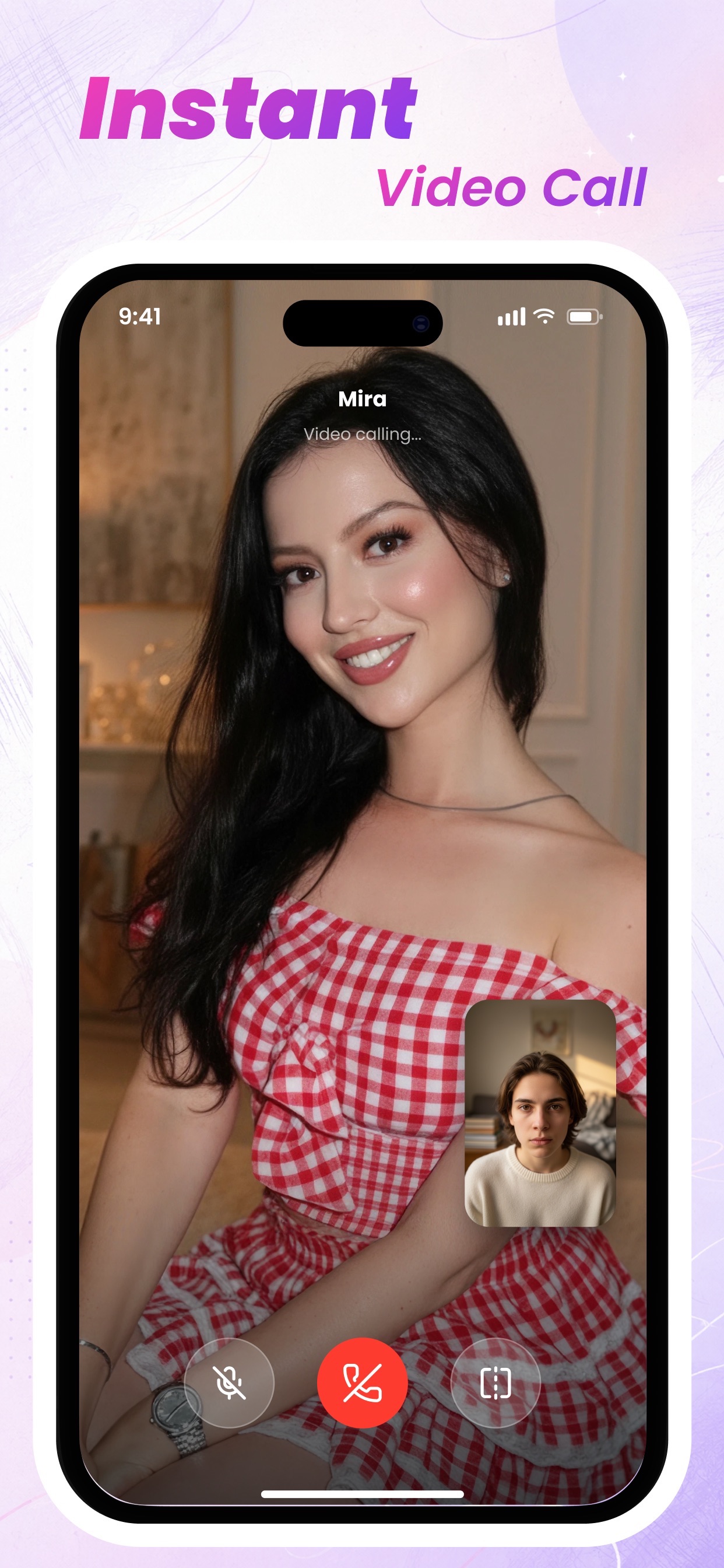 Screenshot 1 of Sandra：Video，Chat，Share