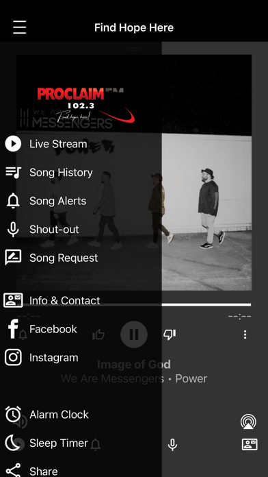Proclaim FM iPhone screenshot 2 - Entertainment app