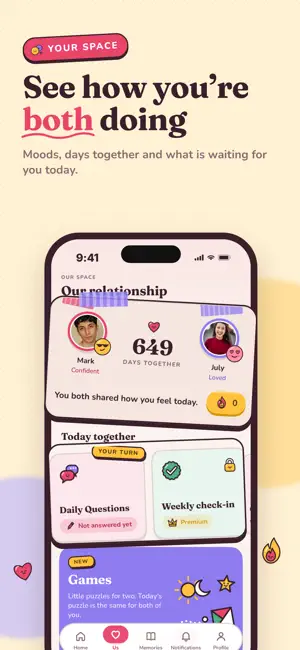 Our Story: Couple App & Widget screenshot 4