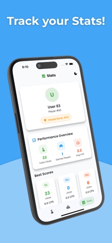 ClickSpeedPro: Test your CPS! Screenshot 5 of 5