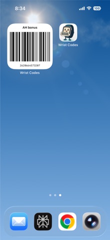 Wrist Codes: Barcode Wallet Screenshot 4 of 4
