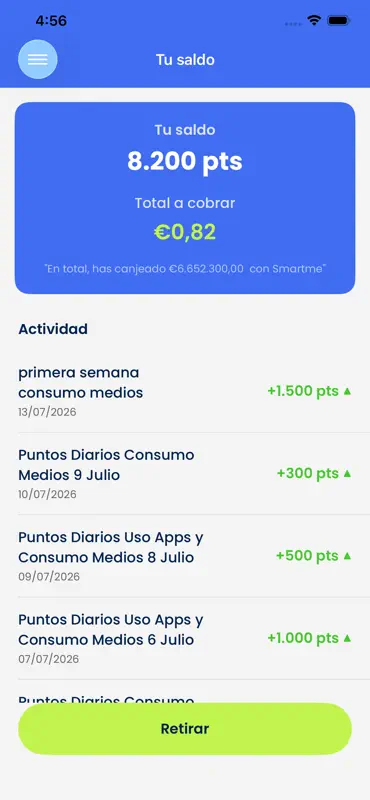 Smartme App screenshot 2 of 5