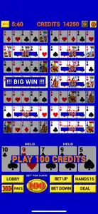 Video Poker Casino Classic screenshot #6 for iPhone