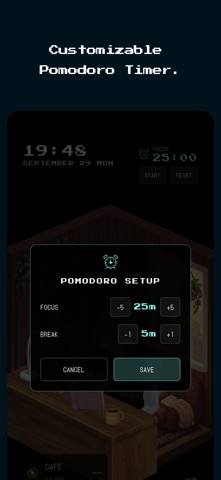 Lofi Desk iPhone screenshot