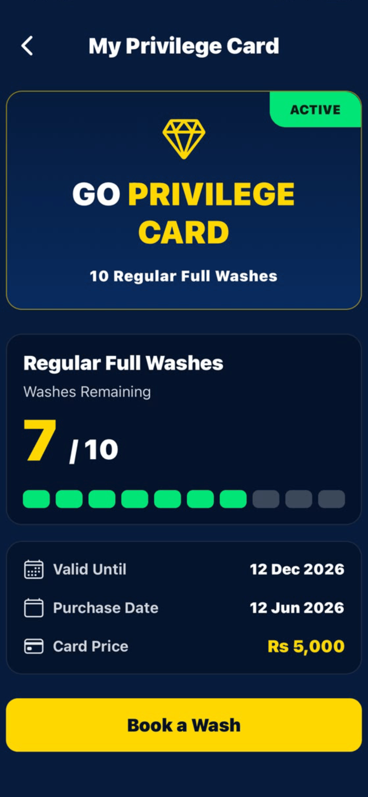 GO Car Wash Mauritius screenshot 7
