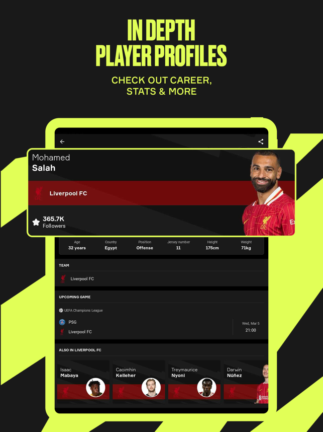 ‎OneFootball: Football Scores Screenshot
