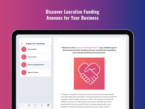 Business Boost Society iPad screenshot 5 - Business app