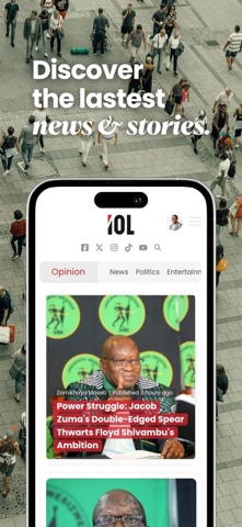 IOL News screenshot