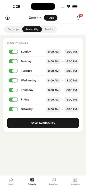 Gostelo screenshot 1